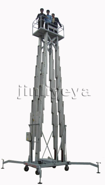 吉林四桅柱铝合金高空作业平台